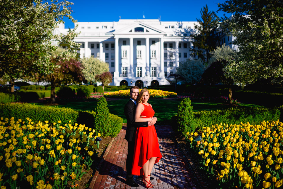 The-Greenbrier-Resort-WV-Engagement-Session